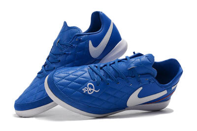 Men's Nike TiempoX Finale IC Football Shoes - Blue/White