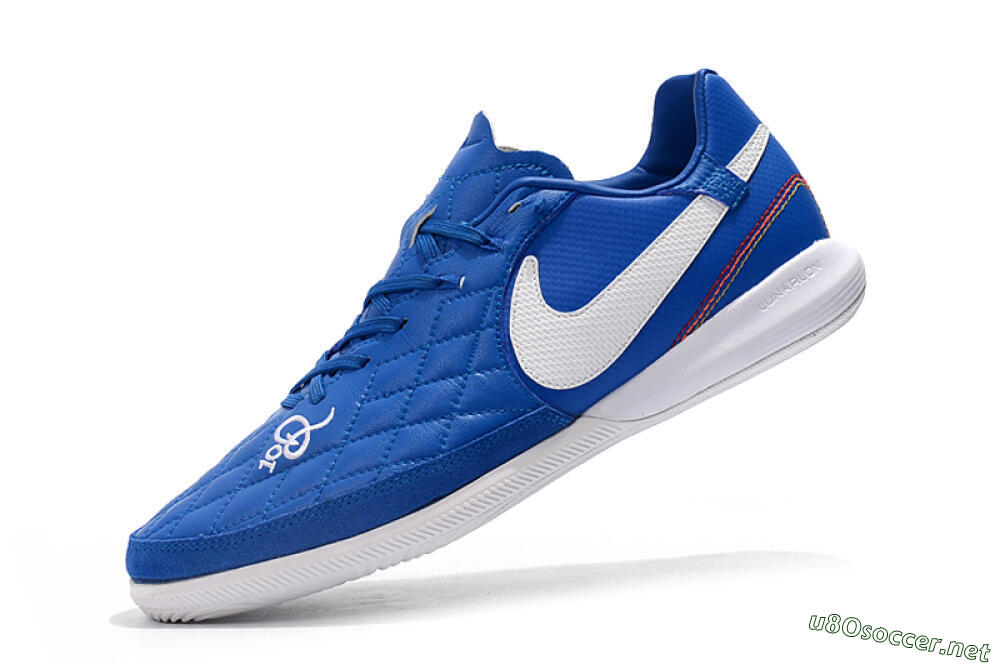Men's Nike TiempoX Finale IC Football Shoes - Blue/White 8
