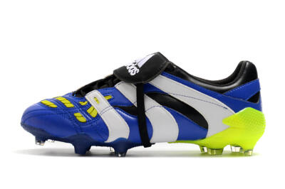 Men's Adidas Predator Accelerator Electricity FG Football Boots - Blue/White/Yellow
