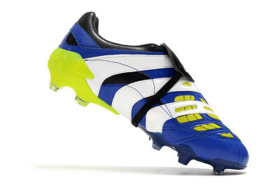 Men's Adidas Predator Accelerator Electricity FG Football Boots - Blue/White/Yellow