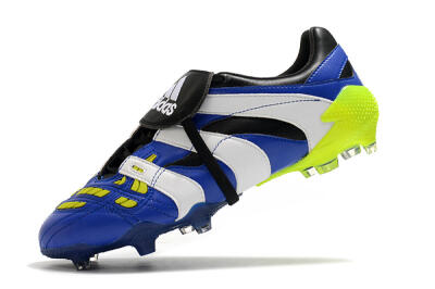 Men's Adidas Predator Accelerator Electricity FG Football Boots - Blue/White/Yellow