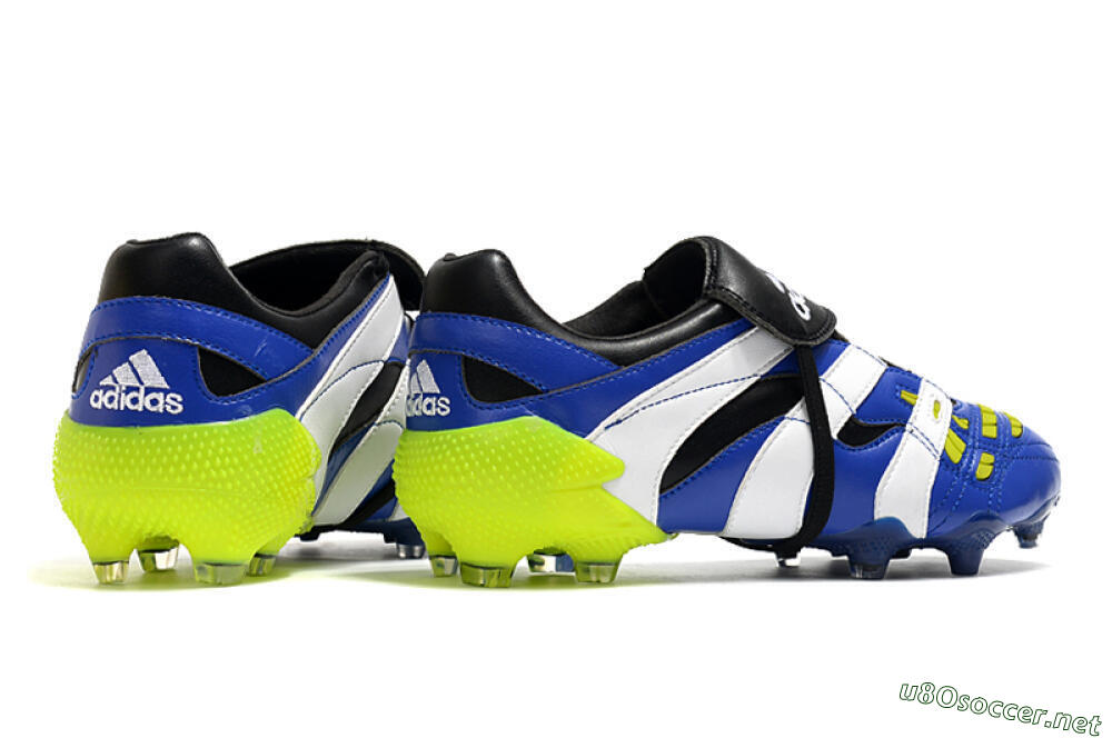 Men's Adidas Predator Accelerator Electricity FG Football Boots - Blue/White/Yellow 6