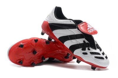 Men's Adidas Predator Accelerator Electricity FG Football Boots - White/Black/Red