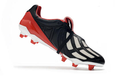 Men's Adidas Predator Mania FG Football Boots - Black/White/Red