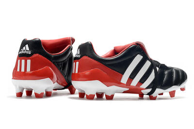 Men's Adidas Predator Mania FG Football Boots - Black/White/Red
