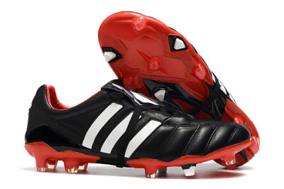 Men's Adidas Predator Mania FG Football Boots - Black/White/Red