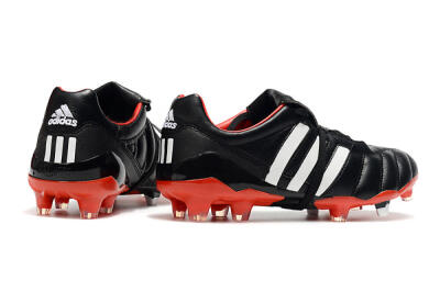 Men's Adidas Predator Mania FG Football Boots - Black/White/Red