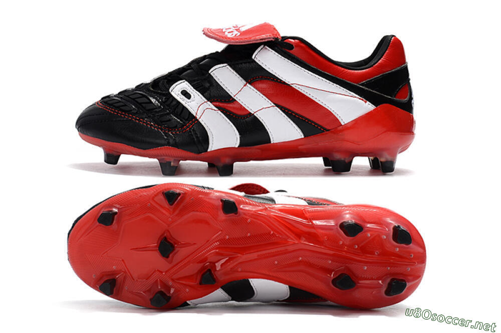 Men's Adidas Predator Accelerator Electricity FG Football Boots - Black/Red/White 1