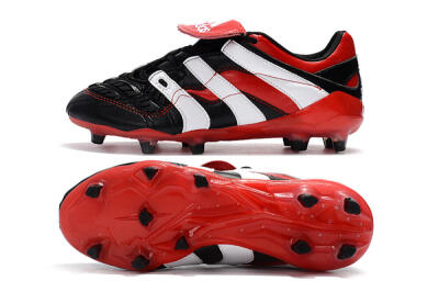 Men's Adidas Predator Accelerator Electricity FG Football Boots - Black/Red/White