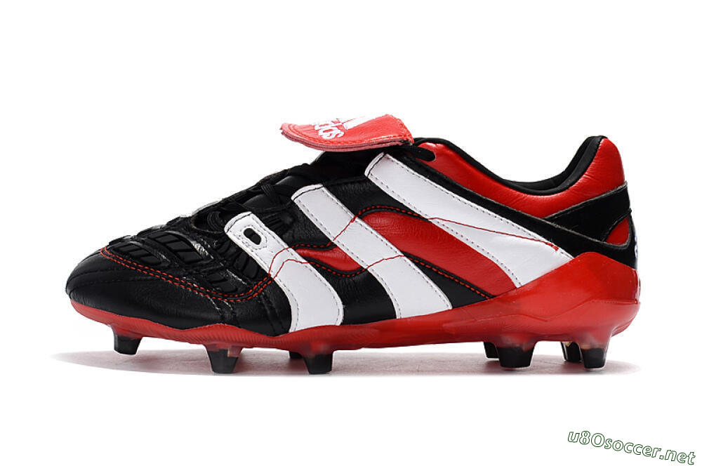 Men's Adidas Predator Accelerator Electricity FG Football Boots - Black/Red/White 0
