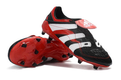 Men's Adidas Predator Accelerator Electricity FG Football Boots - Black/Red/White