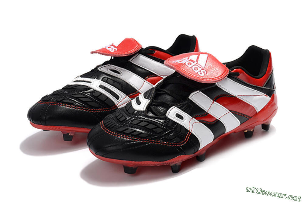 Men's Adidas Predator Accelerator Electricity FG Football Boots - Black/Red/White 5