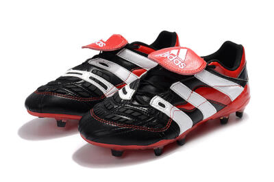 Men's Adidas Predator Accelerator Electricity FG Football Boots - Black/Red/White