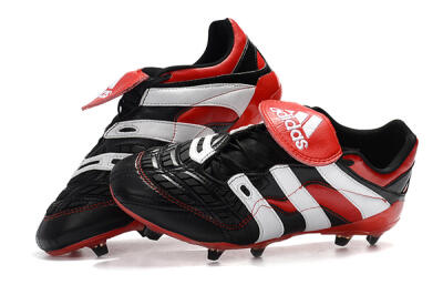 Men's Adidas Predator Accelerator Electricity FG Football Boots - Black/Red/White