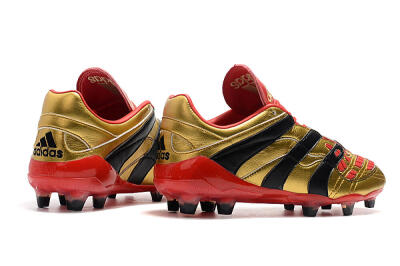 Men's Adidas Predator Accelerator Electricity FG Football Boots - Gold/Red/Black