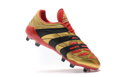 Men's Adidas Predator Accelerator Electricity FG Football Boots - Gold/Red/Black
