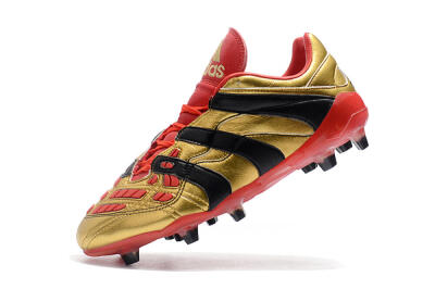 Men's Adidas Predator Accelerator Electricity FG Football Boots - Gold/Red/Black