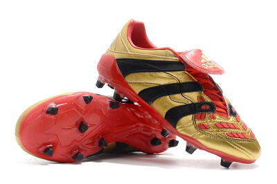 Men's Adidas Predator Accelerator Electricity FG Football Boots - Gold/Red/Black