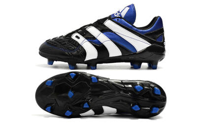 Men's Adidas Predator Accelerator Electricity FG Football Boots - Black/Blue/White