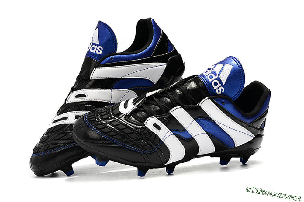 Men's Adidas Predator Accelerator Electricity FG Football Boots - Black/Blue/White 6