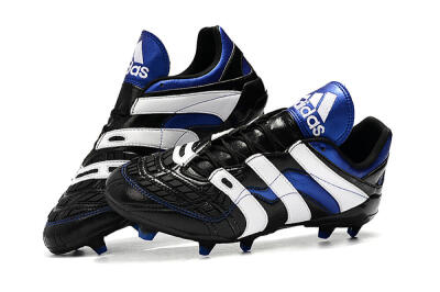 Men's Adidas Predator Accelerator Electricity FG Football Boots - Black/Blue/White