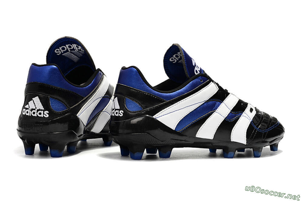 Men's Adidas Predator Accelerator Electricity FG Football Boots - Black/Blue/White 9