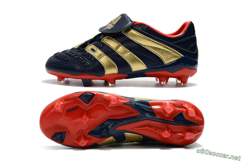 Men's Adidas Predator Accelerator Electricity FG Football Boots - Blue/Gold/Red 1