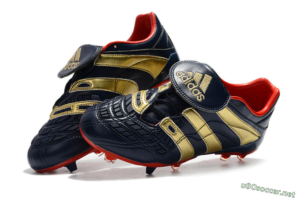 Men's Adidas Predator Accelerator Electricity FG Football Boots - Blue/Gold/Red 6