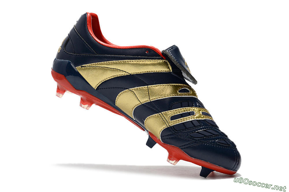 Men's Adidas Predator Accelerator Electricity FG Football Boots - Blue/Gold/Red 7