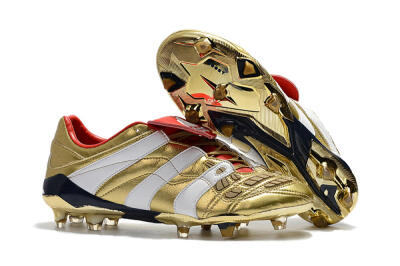 Men's Adidas Predator Accelerator Electricity FG Football Boots - Gold/Red/White