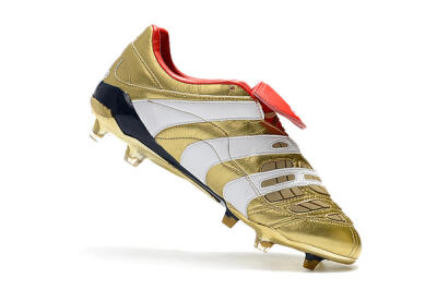 Men's Adidas Predator Accelerator Electricity FG Football Boots - Gold/Red/White