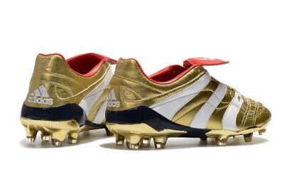 Men's Adidas Predator Accelerator Electricity FG Football Boots - Gold/Red/White