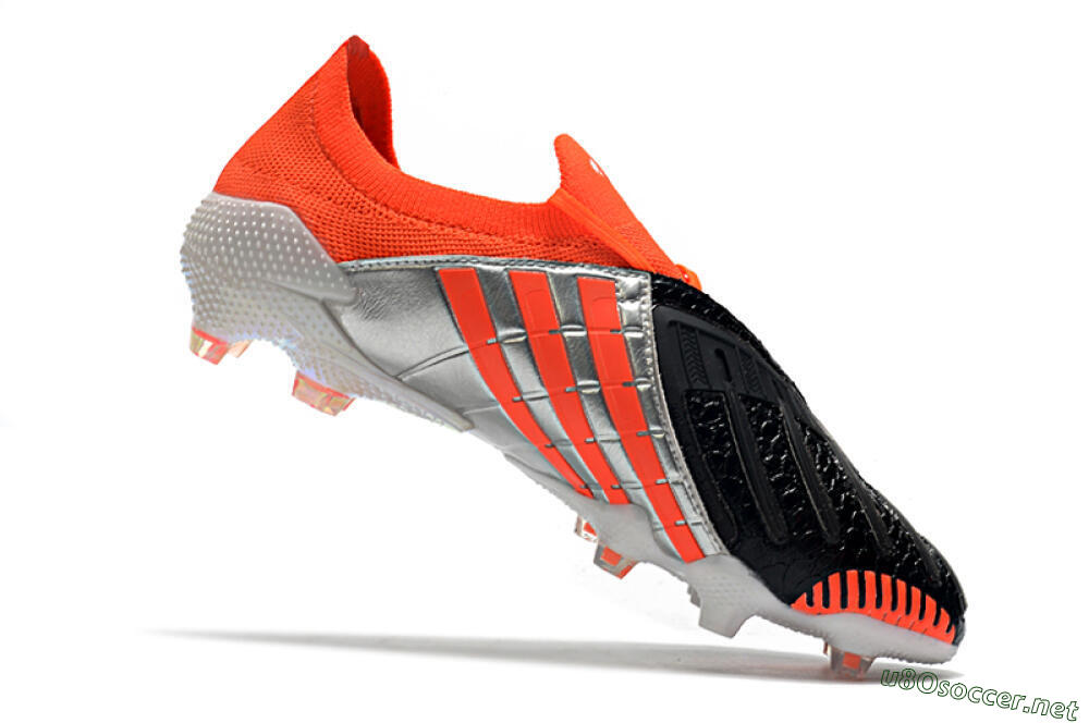 Men's Adidas Predator Archive Limited Edition FG Football Boots - Black/White/Red 4