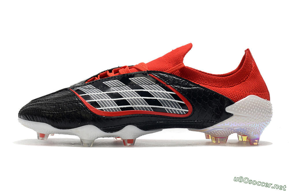 Men's Adidas Predator Archive Limited Edition FG Football Boots - Black/White/Red 0