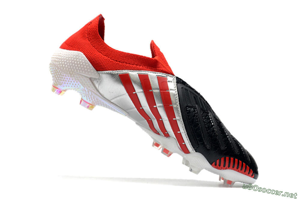 Men's Adidas Predator Archive Limited Edition FG Football Boots - Black/White/Red 4
