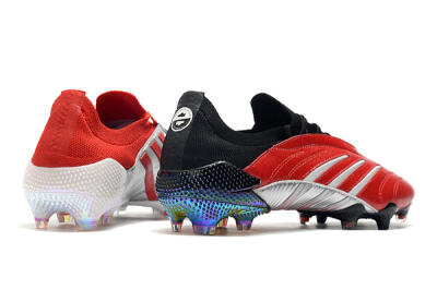 Men's Adidas Predator Archive Limited Edition FG Football Boots - Black/White/Red
