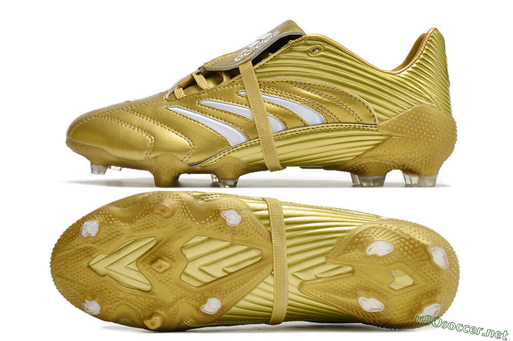 Men's Adidas Predator Absolute 20 FG Football Boots - Gold/White 1