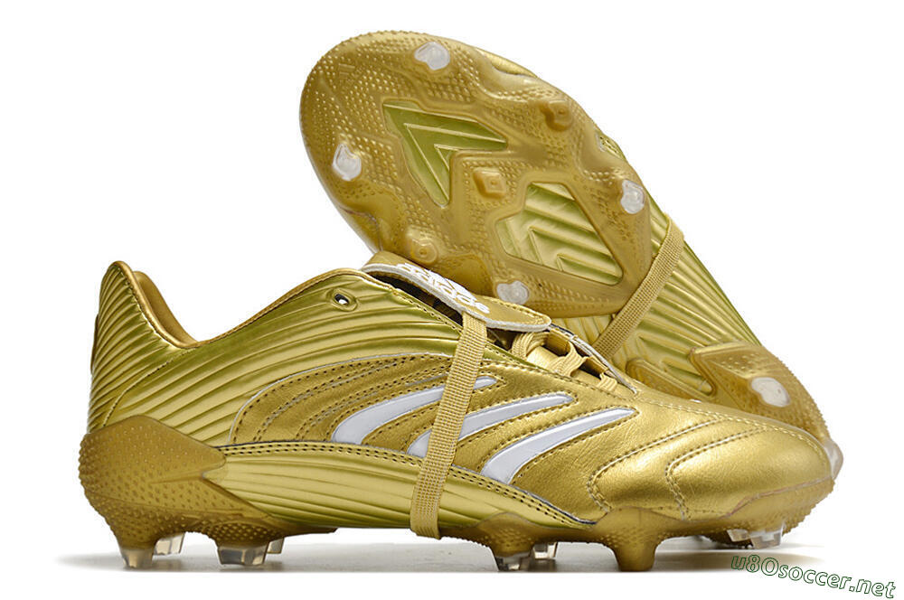 Men's Adidas Predator Absolute 20 FG Football Boots - Gold/White 2