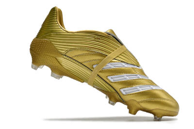 Men's Adidas Predator Absolute 20 FG Football Boots - Gold/White