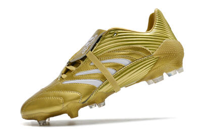 Men's Adidas Predator Absolute 20 FG Football Boots - Gold/White
