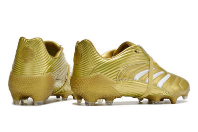 Men's Adidas Predator Absolute 20 FG Football Boots - Gold/White