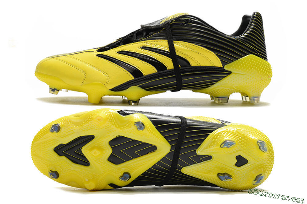 Men's Adidas Predator Absolute 20 FG Football Boots - Yellow/Black 1