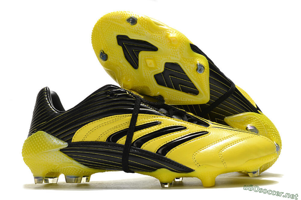Men's Adidas Predator Absolute 20 FG Football Boots - Yellow/Black 2