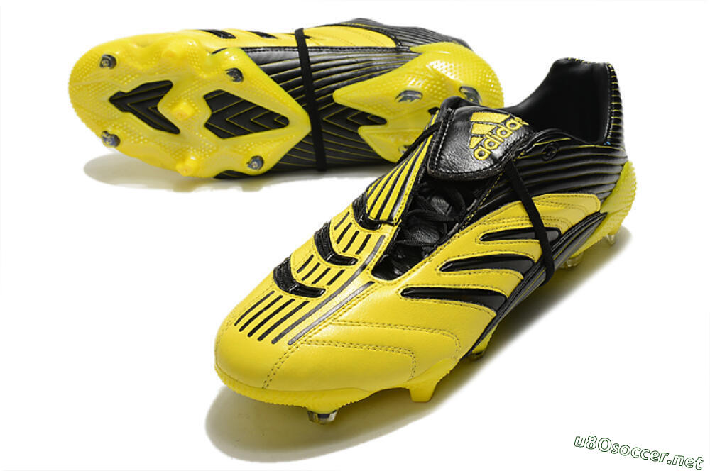 Men's Adidas Predator Absolute 20 FG Football Boots - Yellow/Black 3