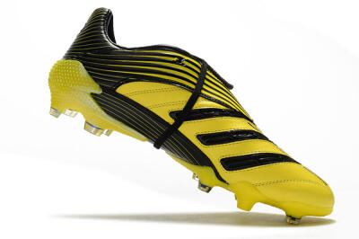 Men's Adidas Predator Absolute 20 FG Football Boots - Yellow/Black