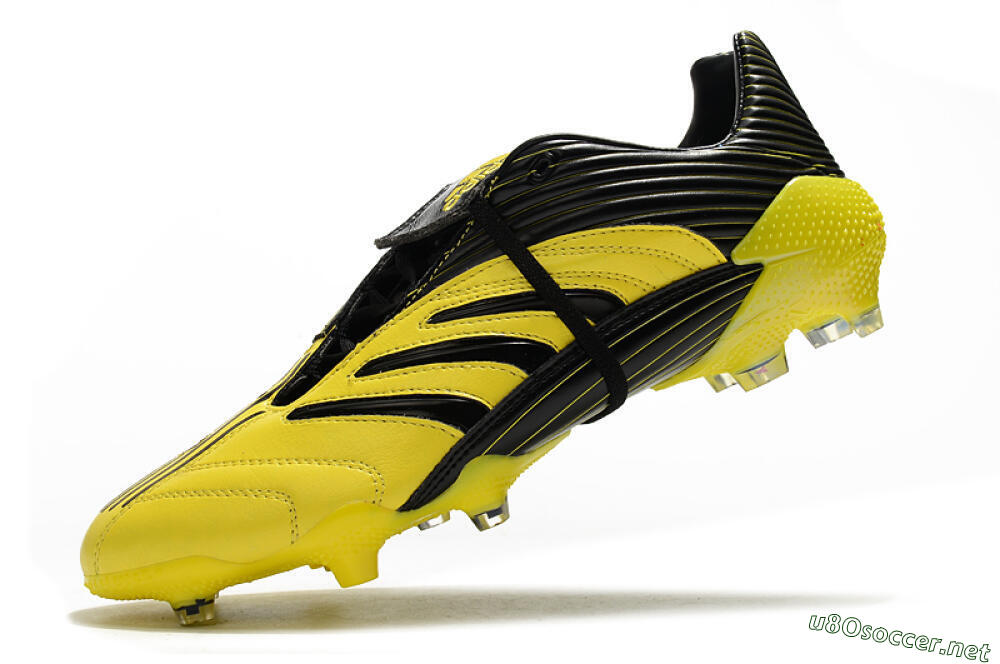 Men's Adidas Predator Absolute 20 FG Football Boots - Yellow/Black 5