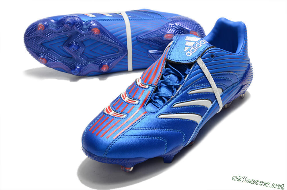 Men's Adidas Predator Absolute 20 FG Football Boots - Blue/White 3
