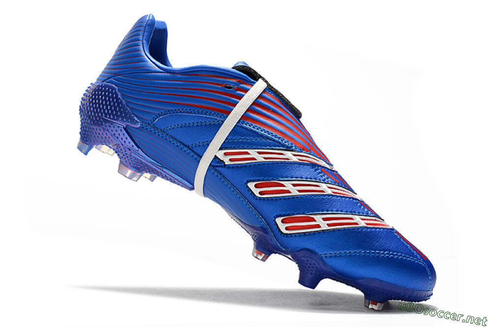 Men's Adidas Predator Absolute 20 FG Football Boots - Blue/White 4