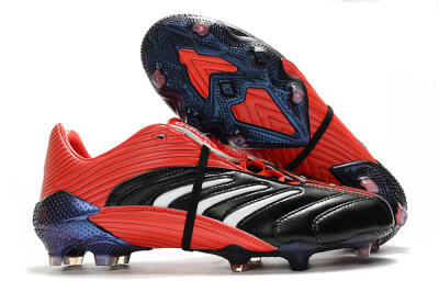 Men's Adidas Predator Absolute 20 FG Football Boots - Black/Red/White