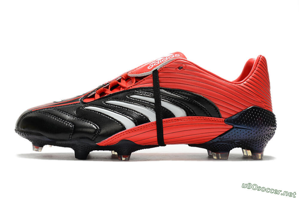 Men's Adidas Predator Absolute 20 FG Football Boots - Black/Red/White 0
